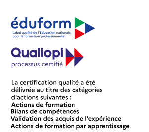 la certification qualité a été délivrée au titre des actions suivantes : actions de formation bilans de compétences validation des acquis de l'expérience actions de formation par apprentissage