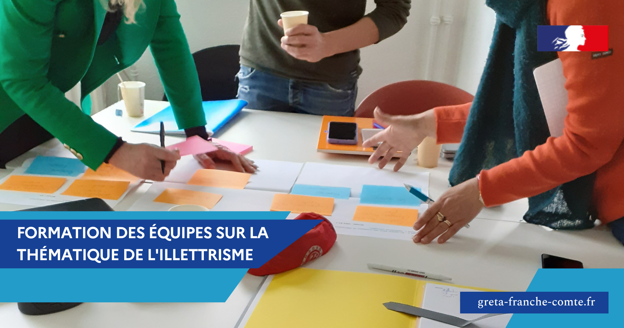 Formation des équipes sur la thématique de l'illettrisme